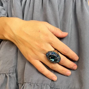 Anillo Crystal Blue