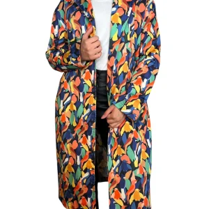 Abrigo Ligero Estampado
