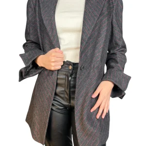 Blazer Lana Gris Vintage