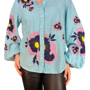 Blusa Bordada Maeve By Anthropologie