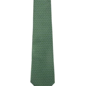 Corbata Verde Seda