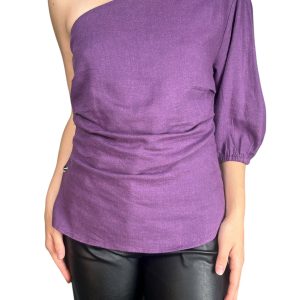 Blusa Asimétrica Lino