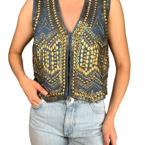 Gilet Blulish Studs