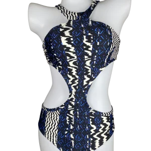 Traje De Baño Estampado Multicolor