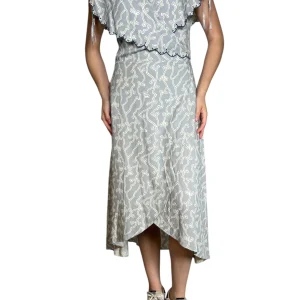 Vestido Wrap Viscosa