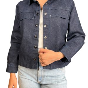 Chaqueta Denim Lurex